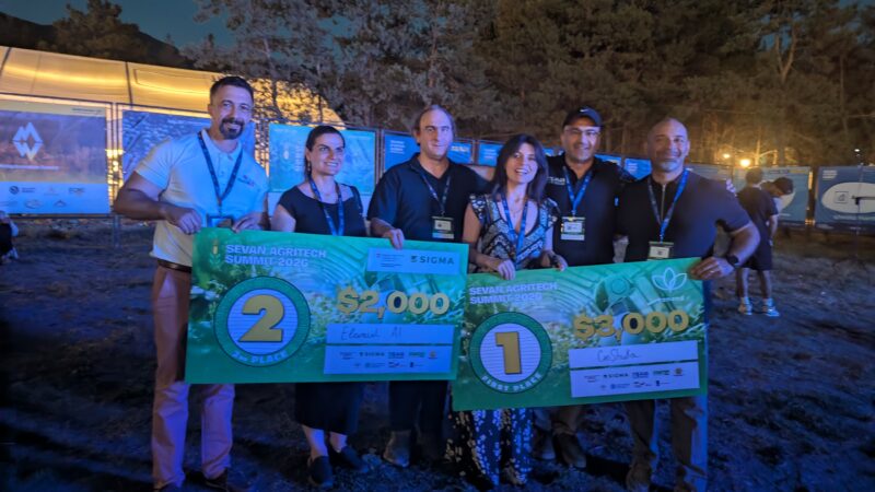 Elevaid Wins Second Place at the Sevan AgriThon